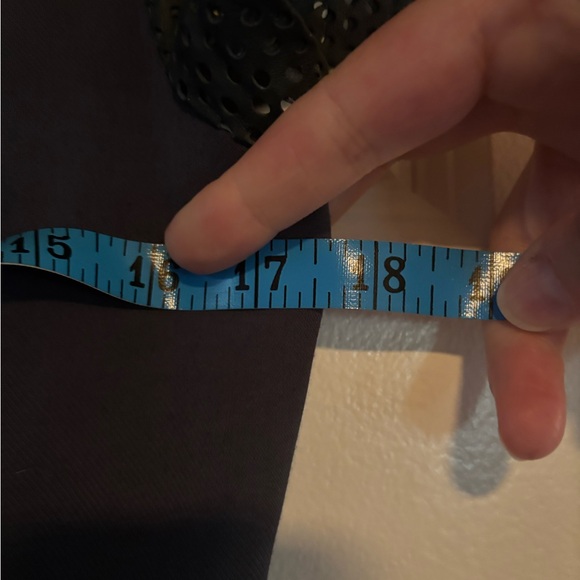 Rebecca Taylor Dress with Leather Mesh Sleeves, size 8 - Picture 7 of 8